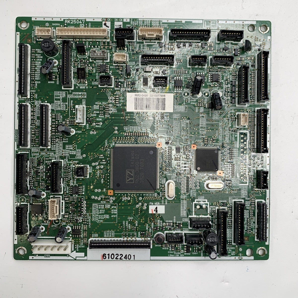 HP M651n/M651dn/M651xh/M651dnm DC Controller PC Board Assembly, RM2-0496