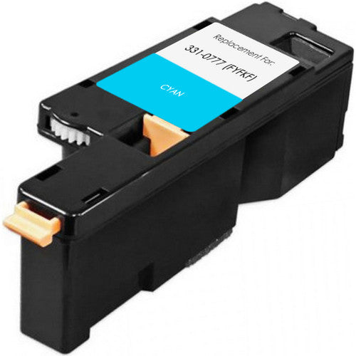 Dell 1250C Compatible Toner Cartridge, Cyan 1.4K High Yield, 331-0777