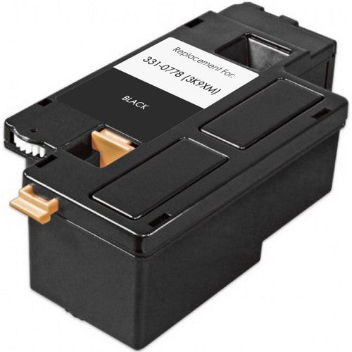 Dell 1250C Compatible Toner Cartridge, Black 2K High Yield, 331-0778
