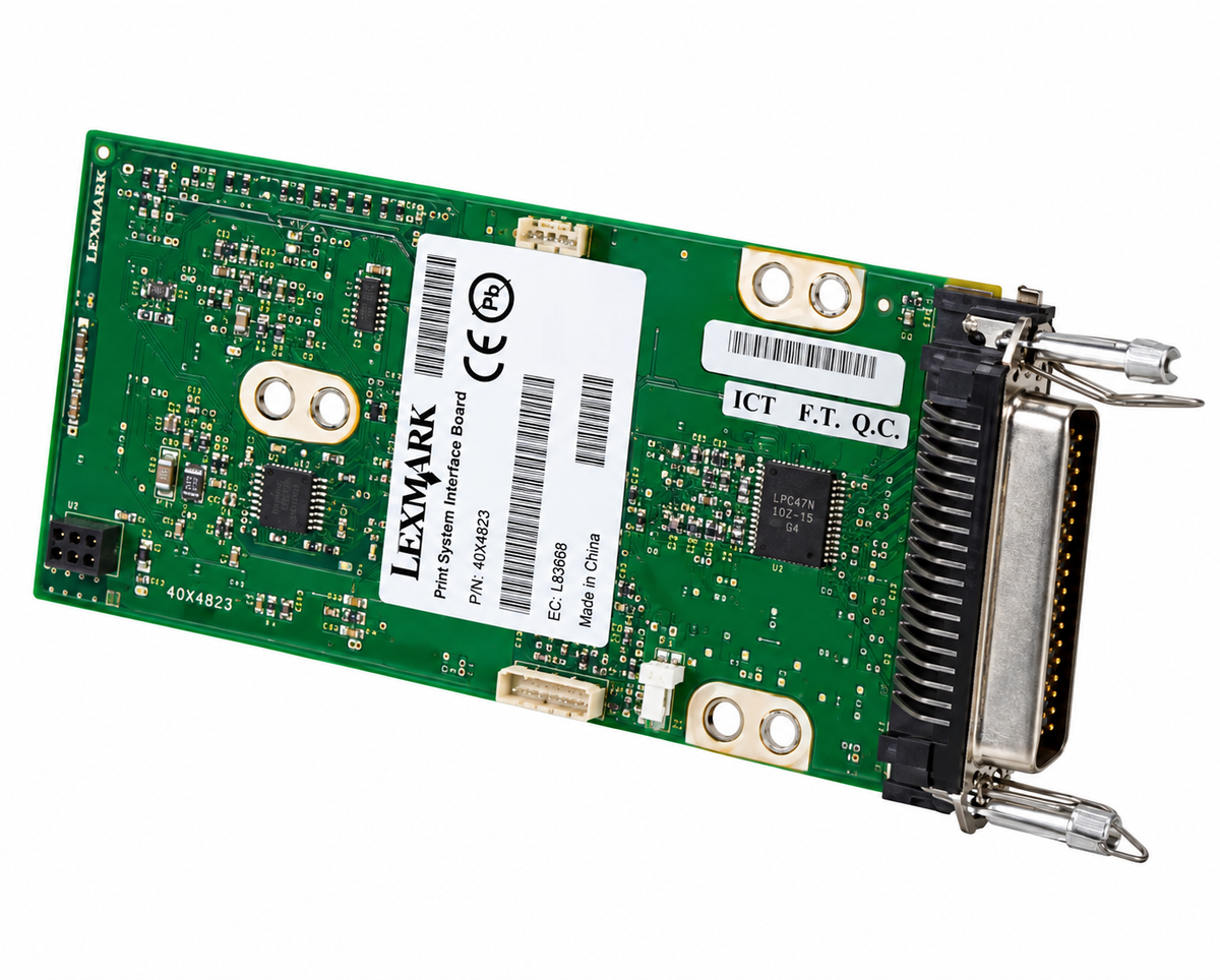 Lexmark T656dne/MS821dn/B2865dw/MS826de/X463de/X658dme Card Parallel Interface 1284-b, 40X4823