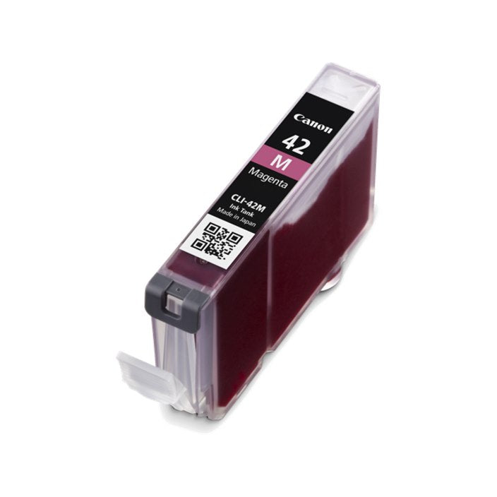 Canon CLI-42 Compatible Magenta 600 Yield InkJet Cartridge, CLI-42M