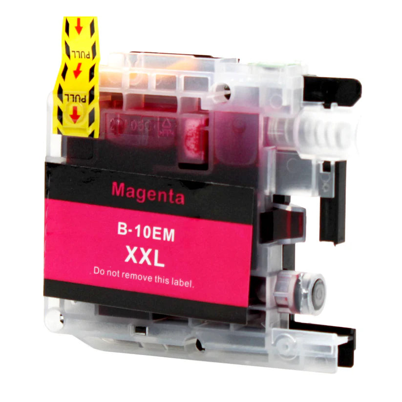 Brother J6925DW Compatible InkJet Cartridge Magenta 1200 Super High Yield, LC10EM