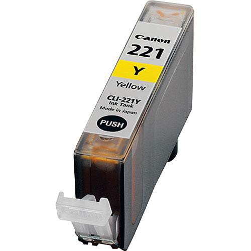 Canon CLI-221 Compatible Yellow 420 Yield InkJet Cartridge, 2949B001
