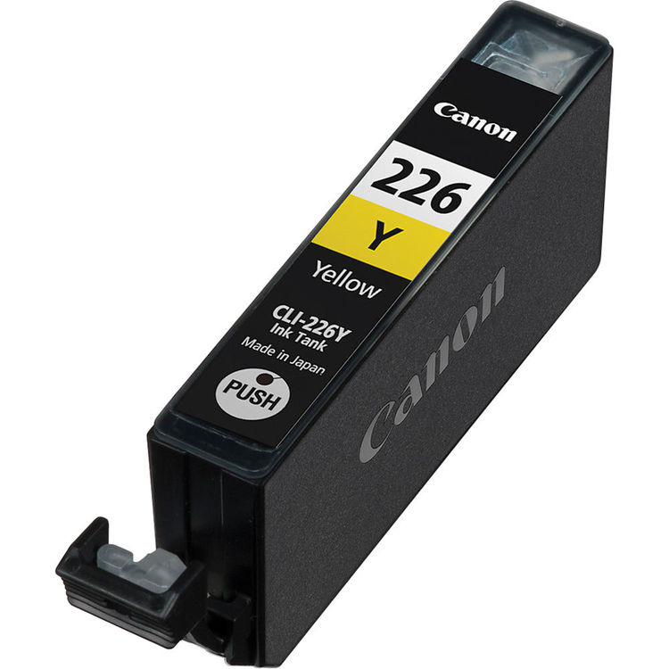 Canon CLI-226Y Remanufactured Yellow 510 Yield InkJet Cartridge, 4549B001