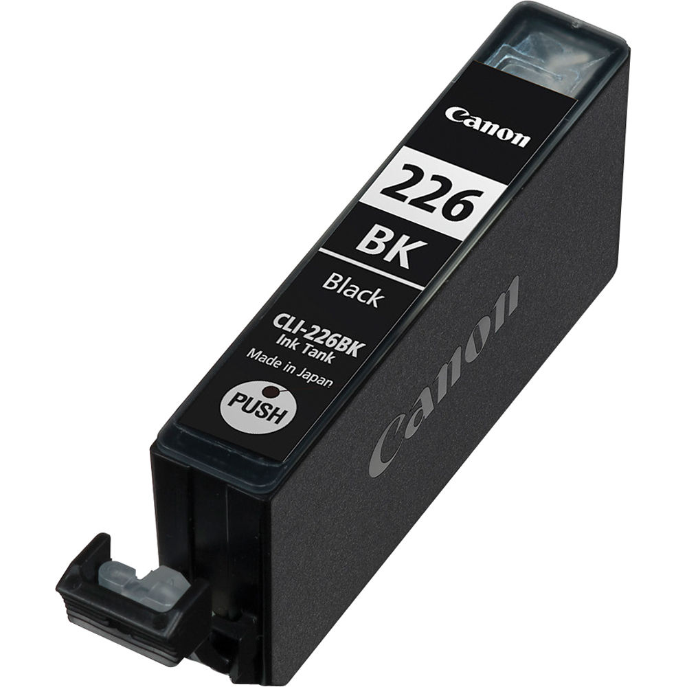 Canon CLI-226BK Remanufactured Black 510 Yield InkJet Cartridge, 4546B001