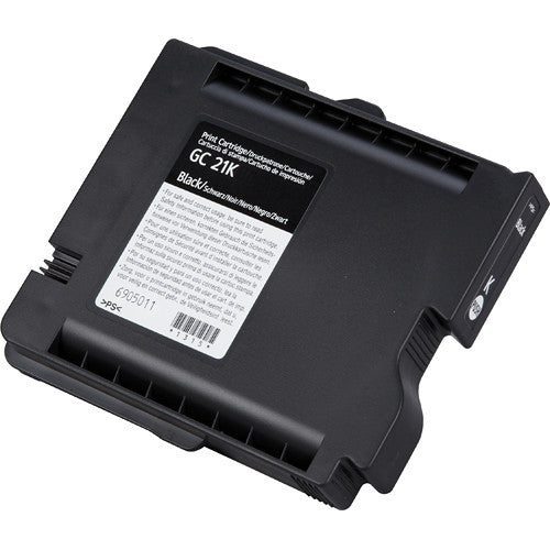 Ricoh GX3000/5050/7000 GC21K Black Print Cartridge, 405532