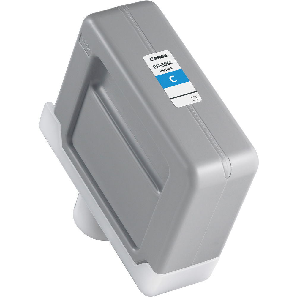 Canon PFI-306 330ml Cyan Ink Cartridge, 6658B001AA