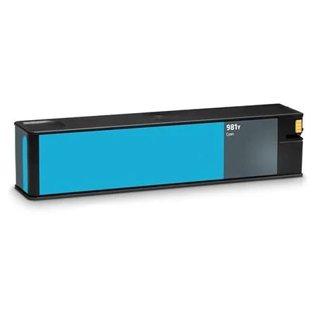 HP 981Y Remanufactured InkJet Cartridge Cyan 16K Extra High Yield, L0R13A