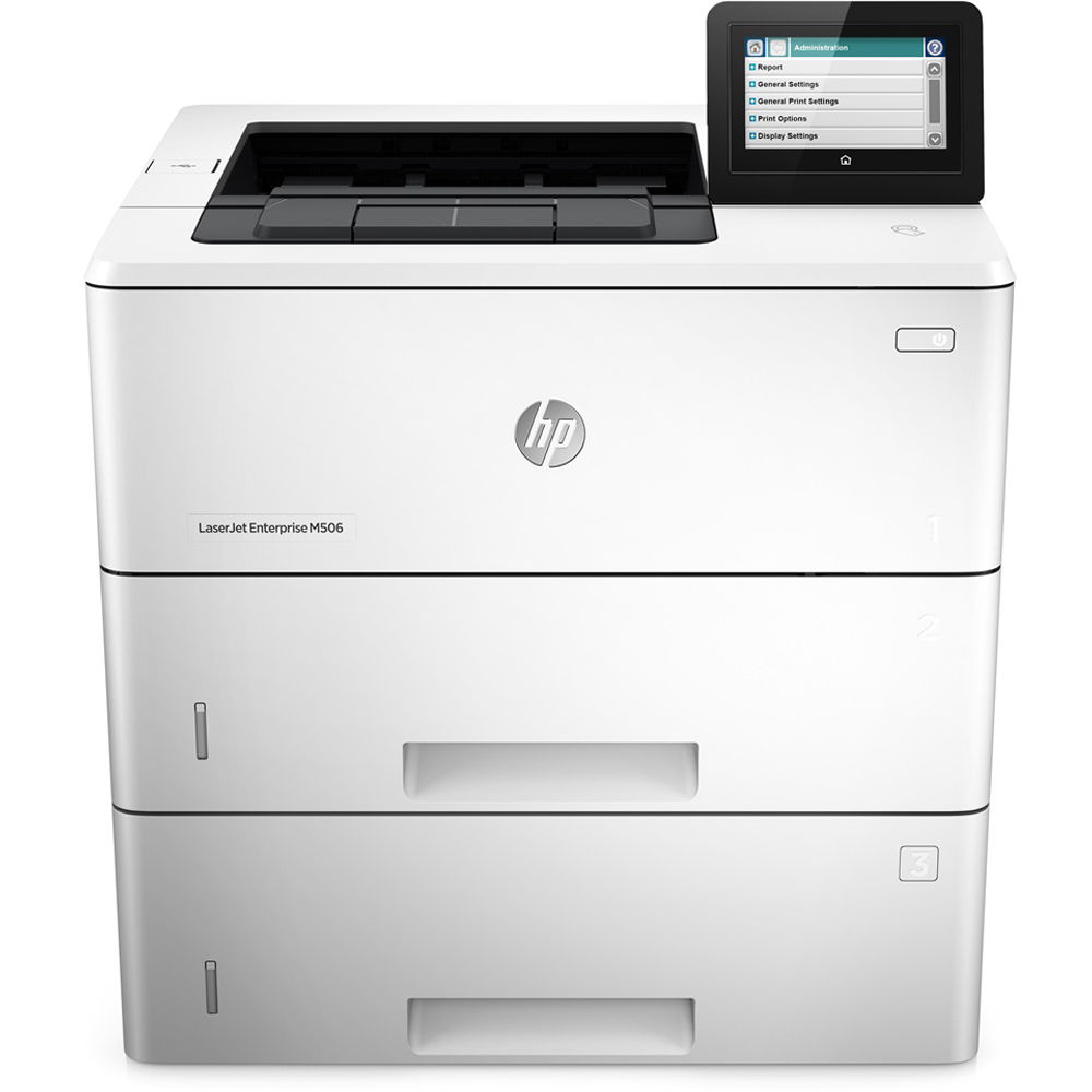 HP LaserJet Enterprise M506x Monochrome Refurbished, F2A70A