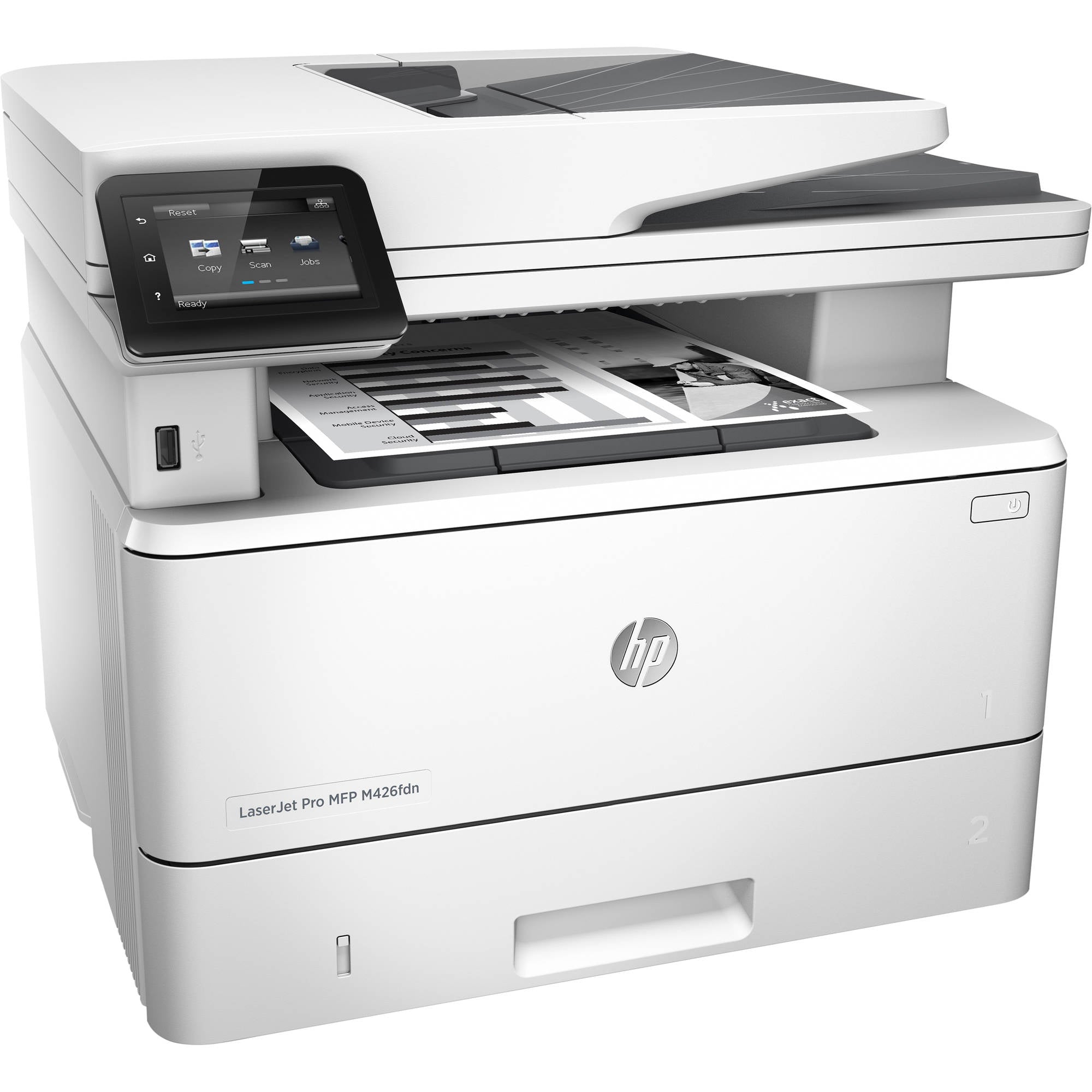 HP LaserJet Pro M426fdn All-in-One Monochrome New Open Box F6W14A