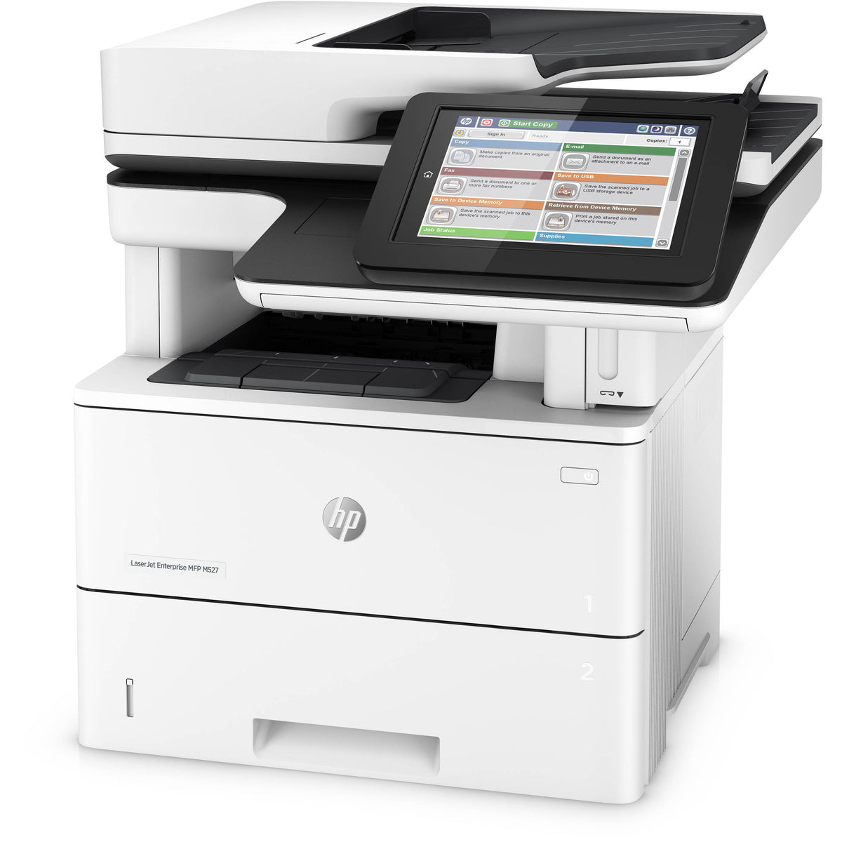HP LaserJet Enterprise Flow M527c All-in-One Monochrome New Open Box F2A81A