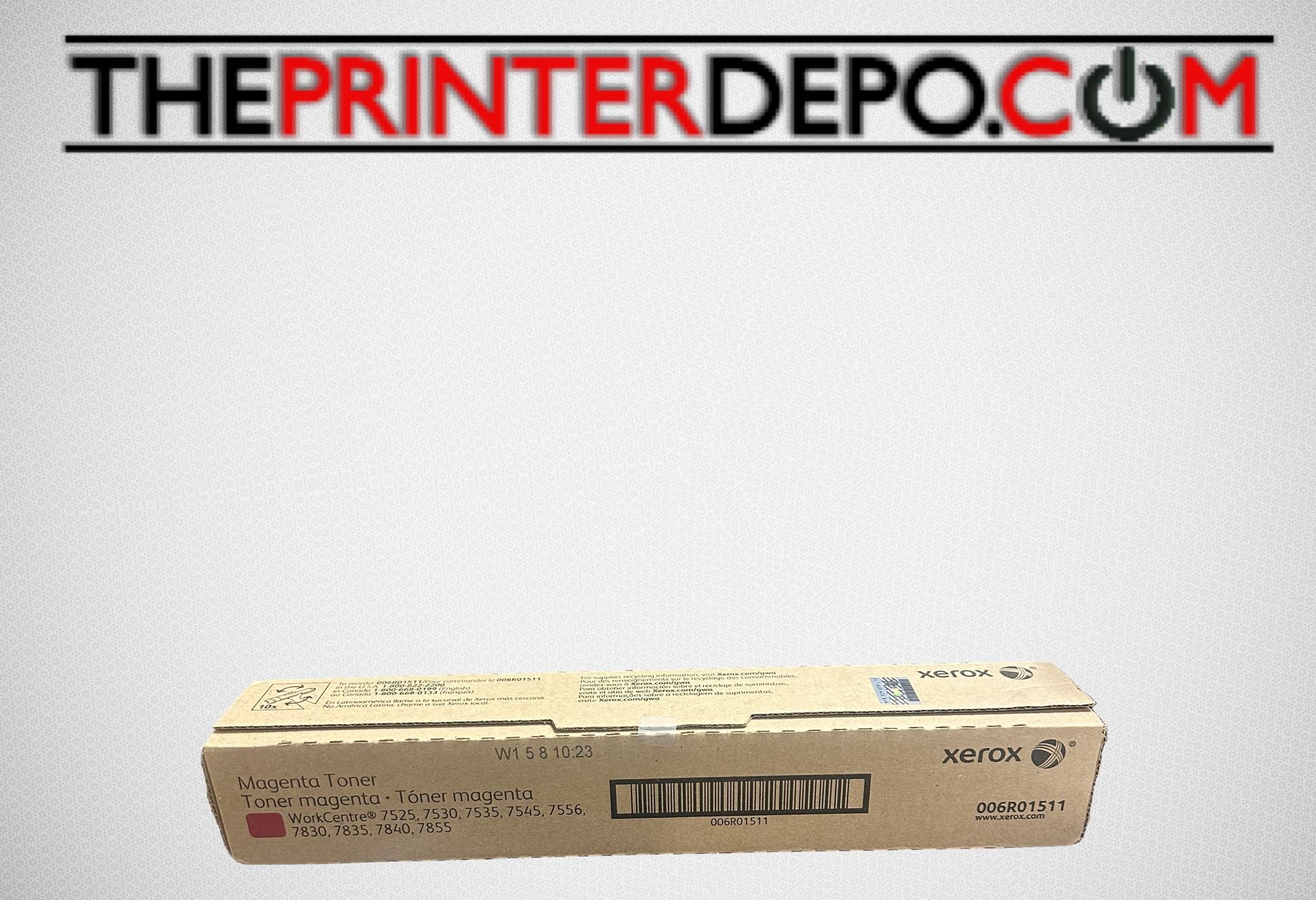 Xerox 7525 7530 7535 7545 7556 7830 7835 Magenta Toner New Open Box, 006R01511
