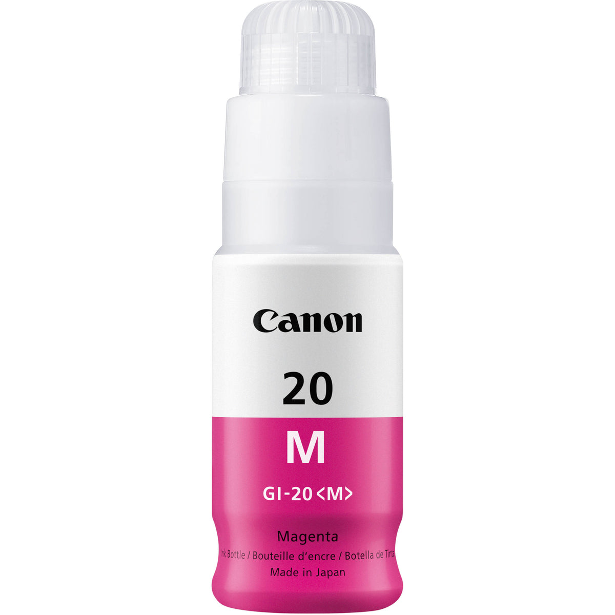 Canon GI-20M Compatible Magenta 70ml InkJet Cartridge, 3394C001/4538C001