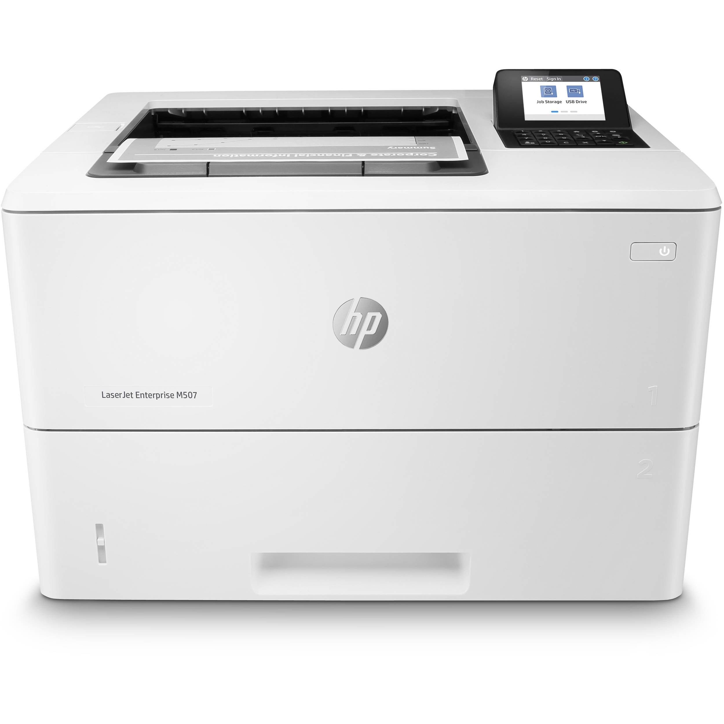 HP LaserJet Enterprise M507dn Monochrome Printer Remanufactured 1PV87A