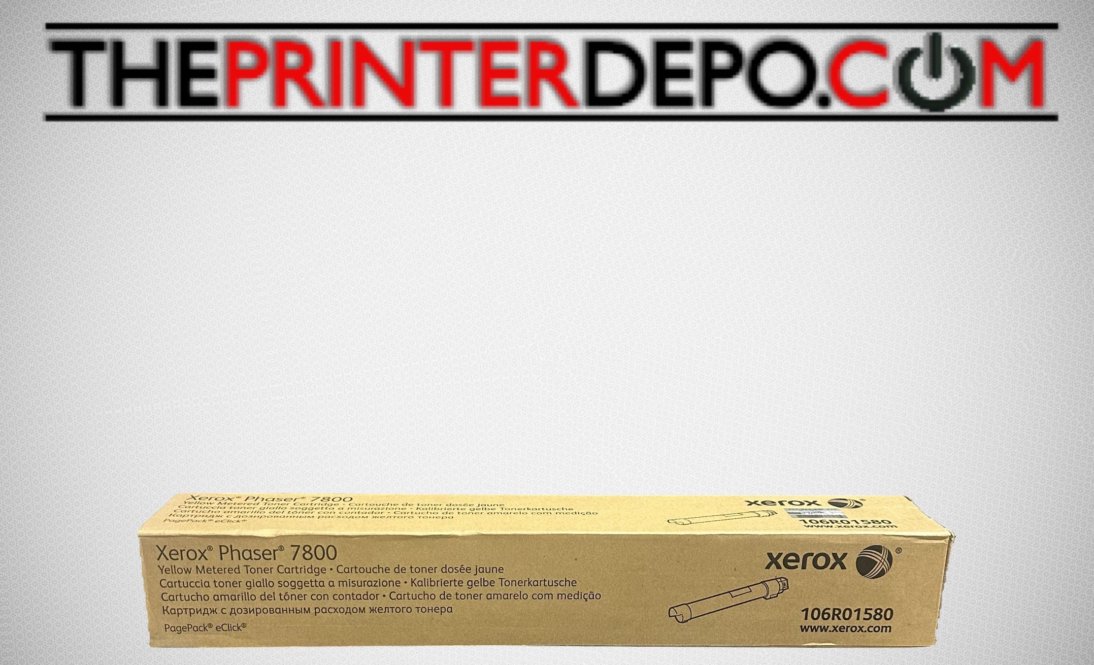 Xerox 7800 Yellow Toner, 106R01580