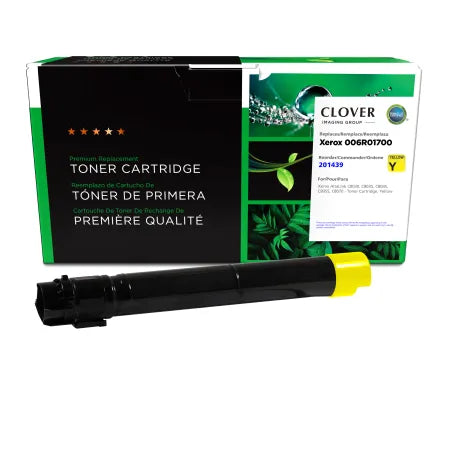 Xerox C8030, C8035, C8055 Remanufactured Yellow Toner Cartridge, 006R01700