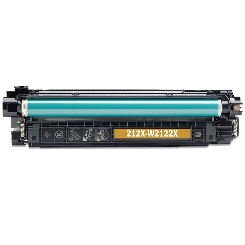 HP 212X Compatible Toner Cartridge Yellow 10K High Yield, W2122X