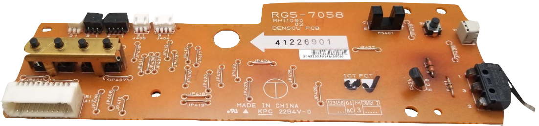 HP 5100/5100tn/5100dtn/5100le/5100se Paper Handling PCA, RG5-7058