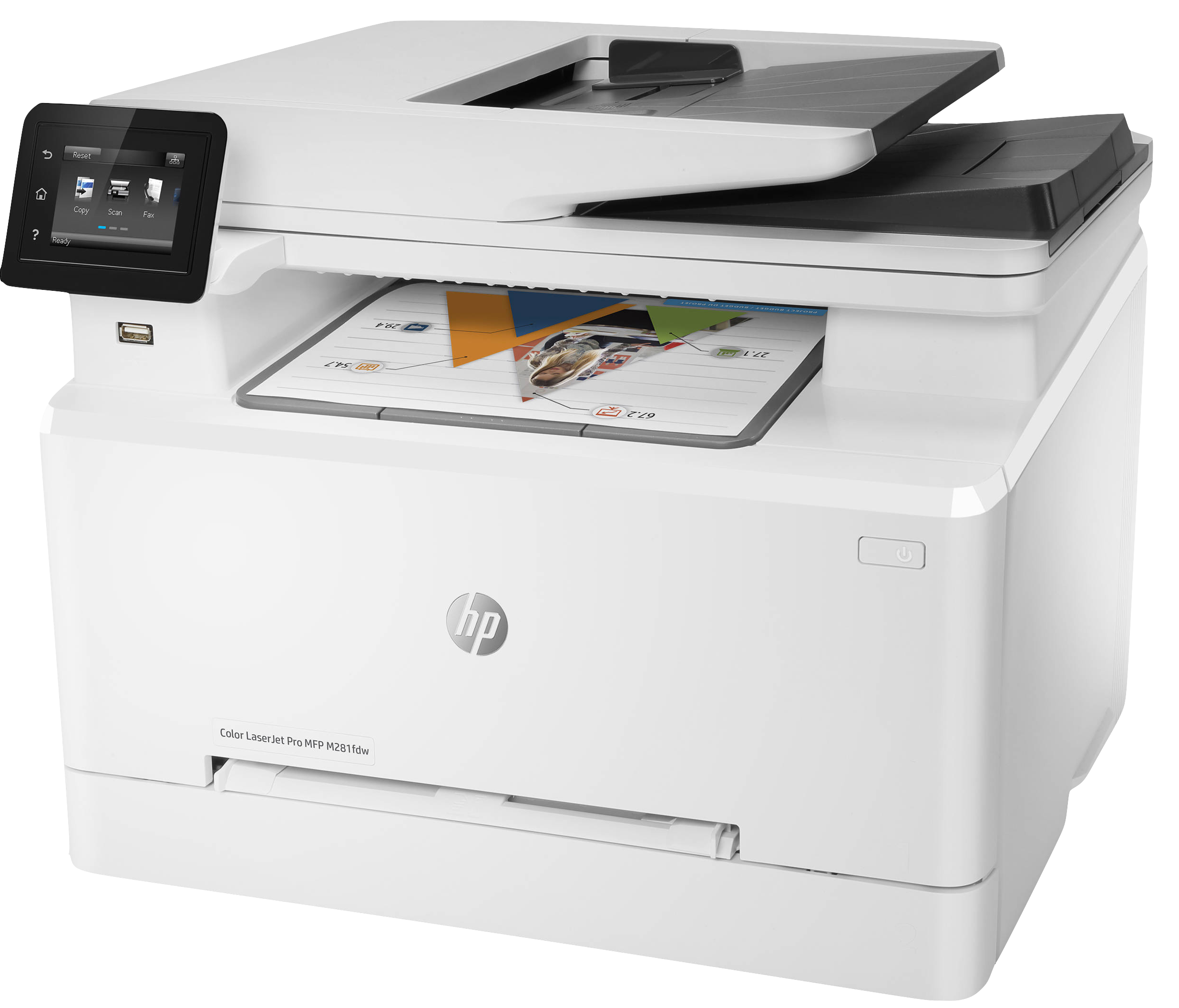 HP Color LaserJet Pro M281fdw All-in-One Laser New Open Box, T6B82A
