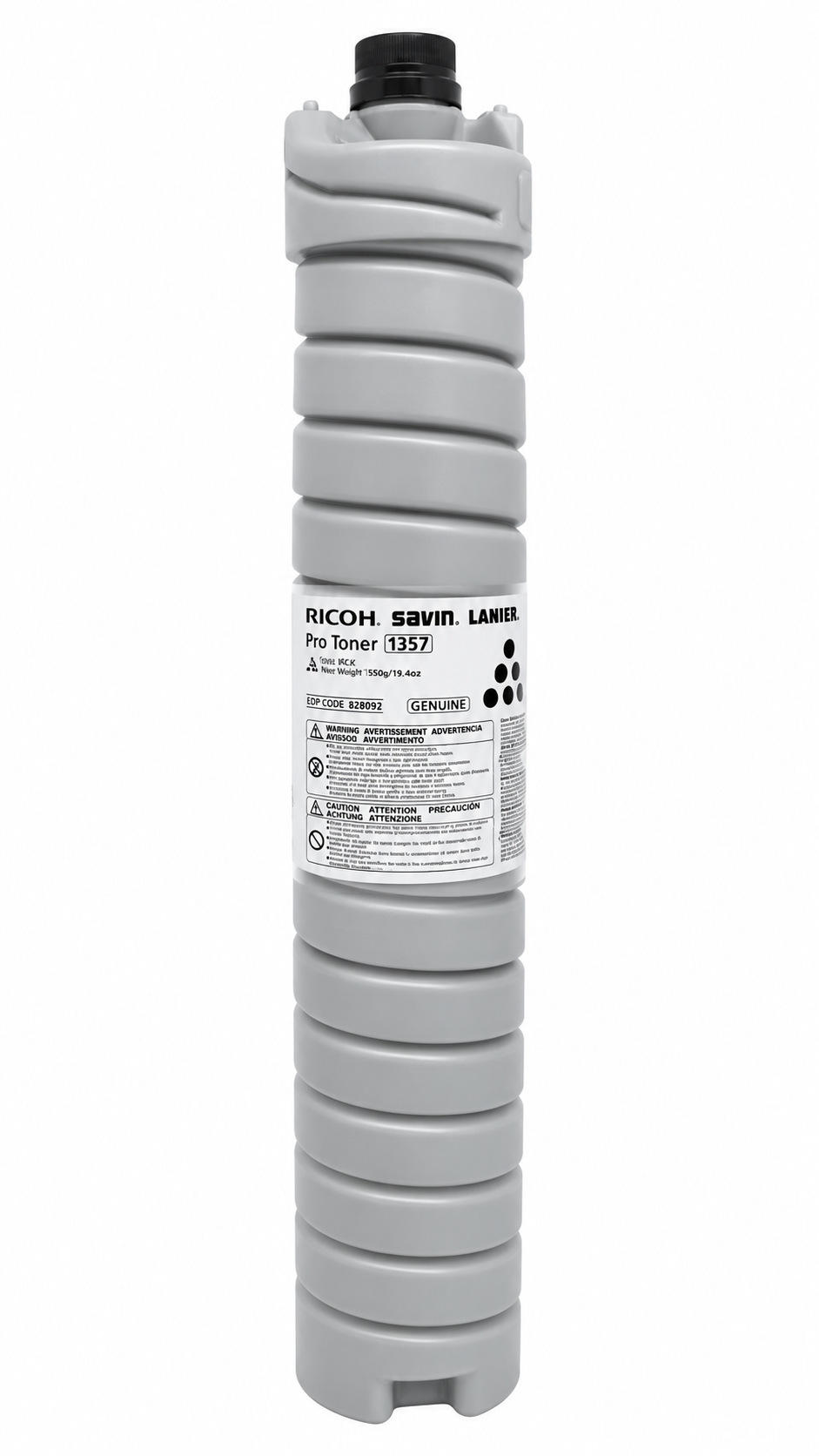 Ricoh Pro 907/1107/1357 Black Toner Cartridge, 828092