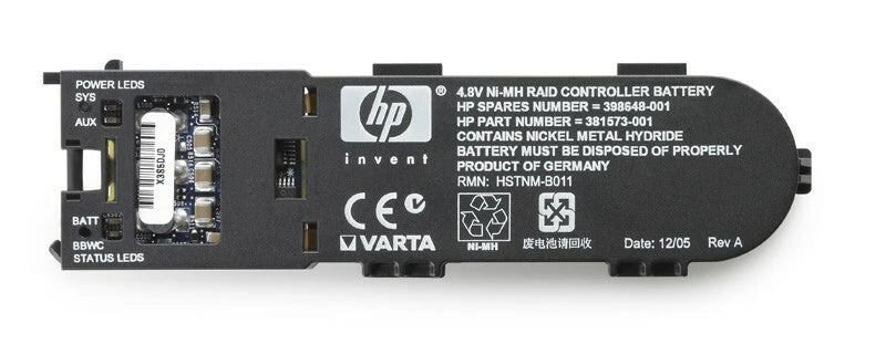 HP P400/P600/P800 4.8V Battery, 398648-001
