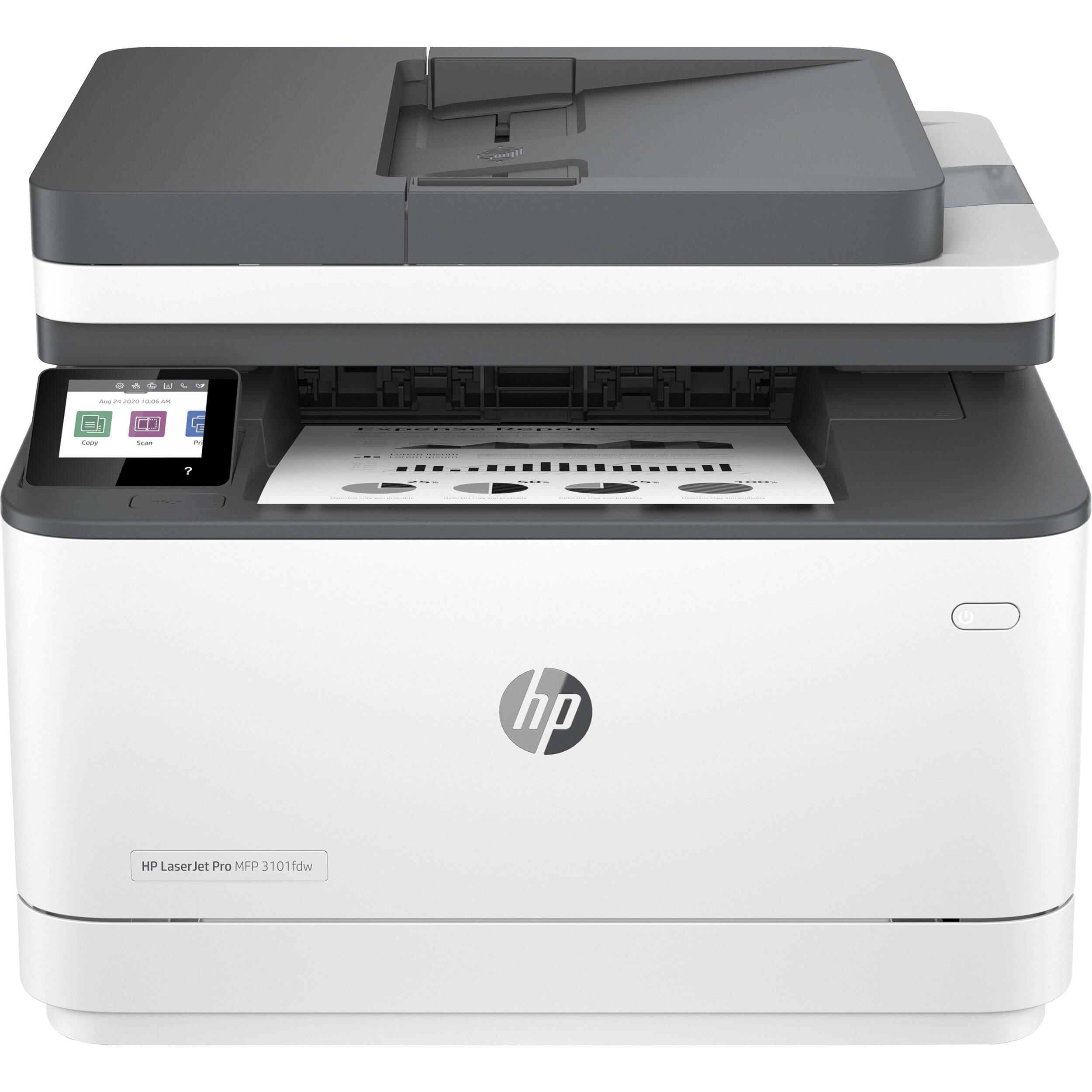 HP LaserJet Pro MFP 3101fdw Wireless Monochrome All-in-One New Open Box 3G628F