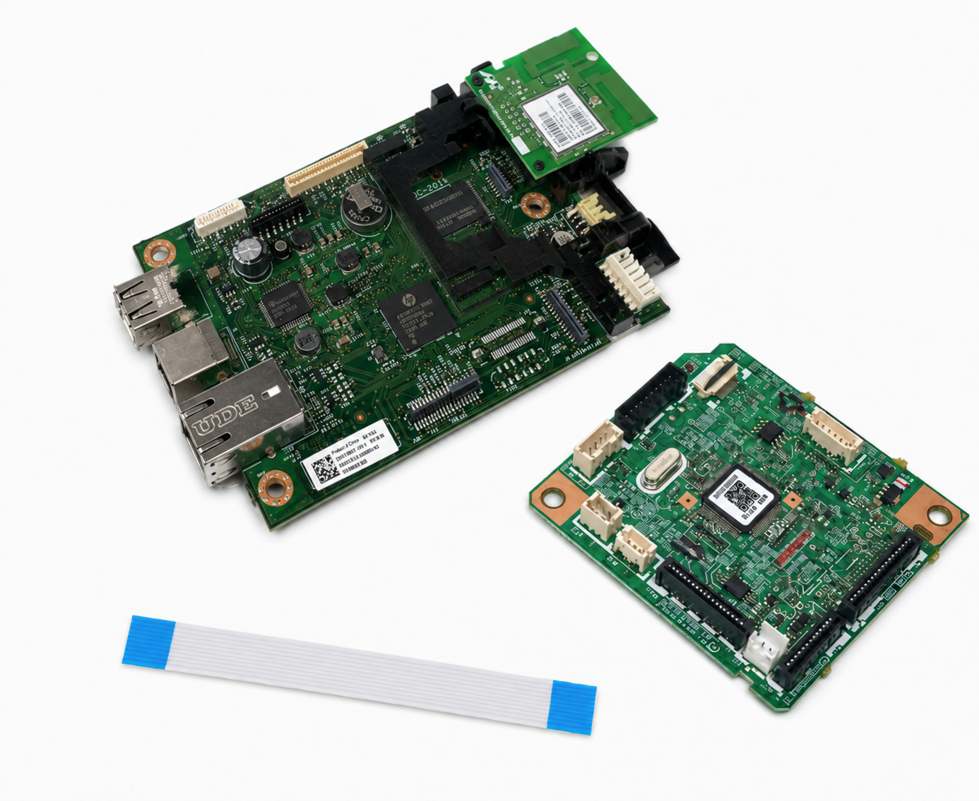 HP LaserJet 4101FDW Formatter + Engine Board + FFC (Fixes error 76.00.64 & Supply Memory Error) 2Z620-67002 RM3-8532