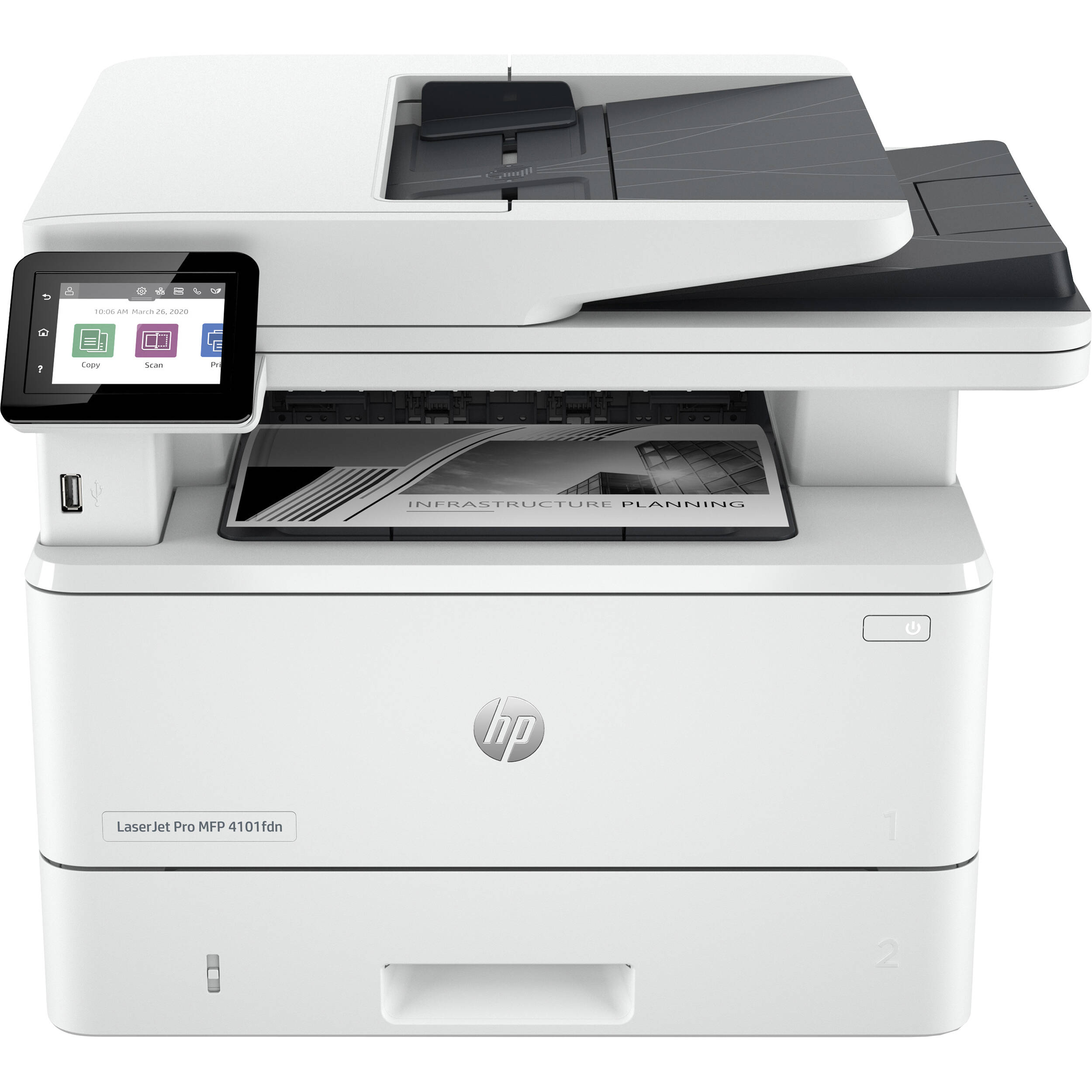 HP LaserJet Pro MFP 4101fdw All-in-One New Open Box 2Z619F