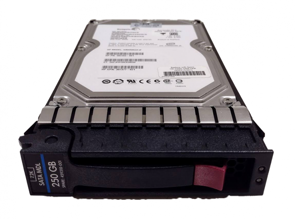 HP 250GB 3.5-In 7.2K SATA Proliant Hard Drive, 459318-001
