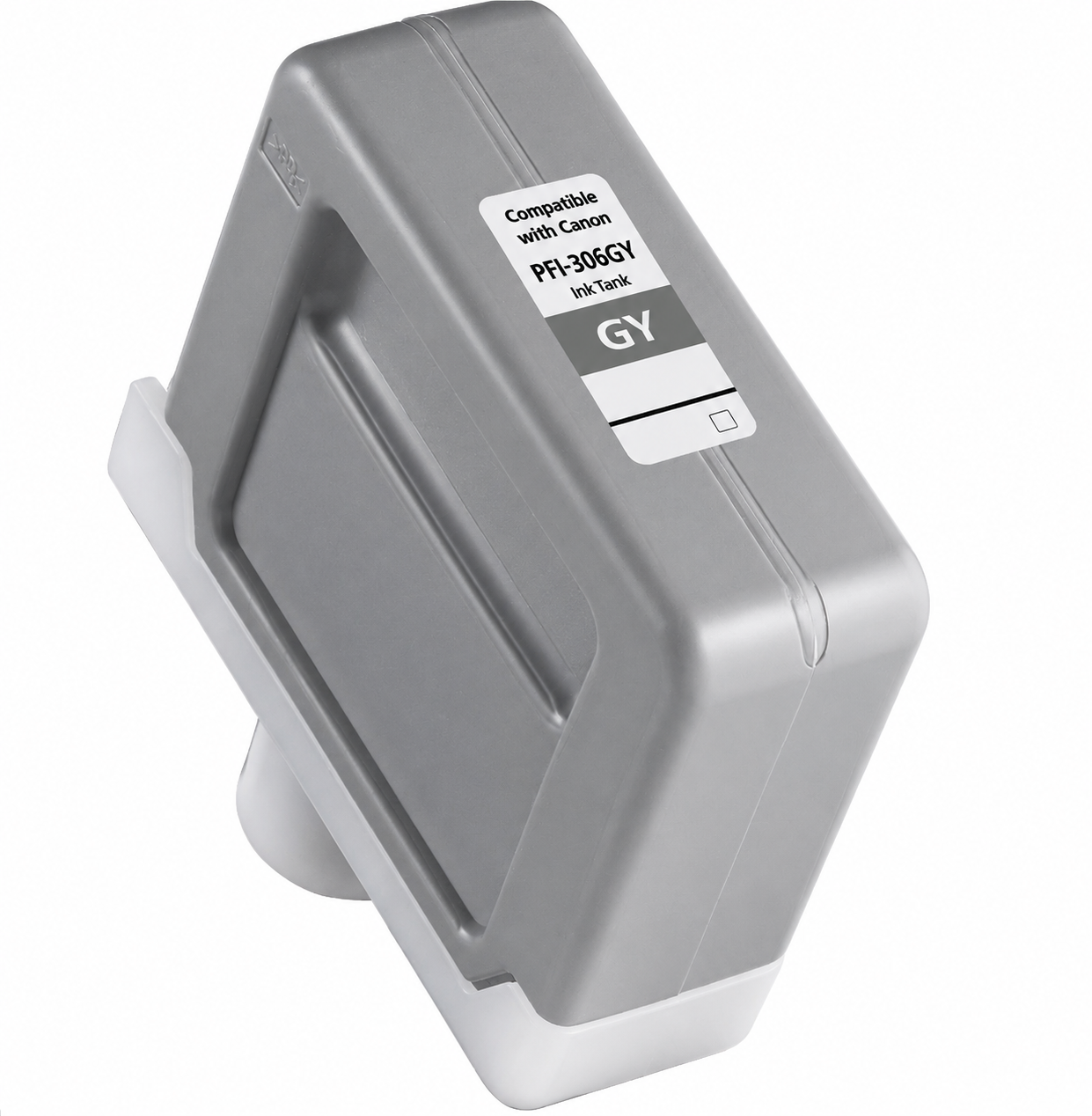 Canon Compatible PFI-306 330ml Gray Ink Cartridge, 6666B001AA