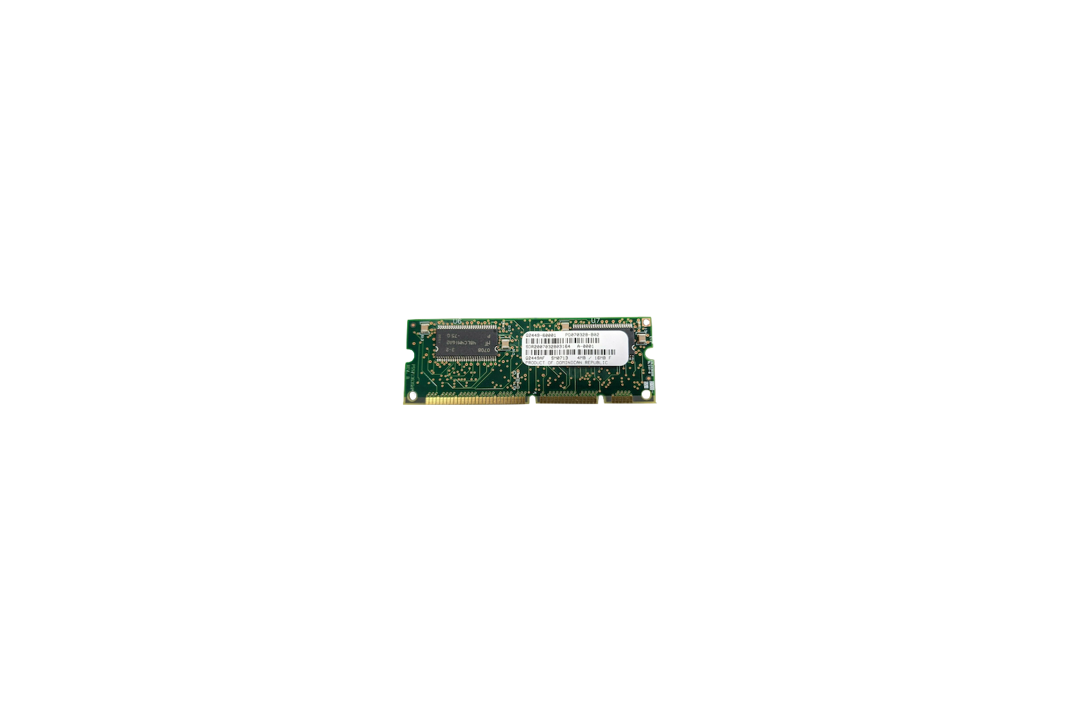HP DIMM 4MB FLASH/16MB SRAMV8.18, Q2449AF