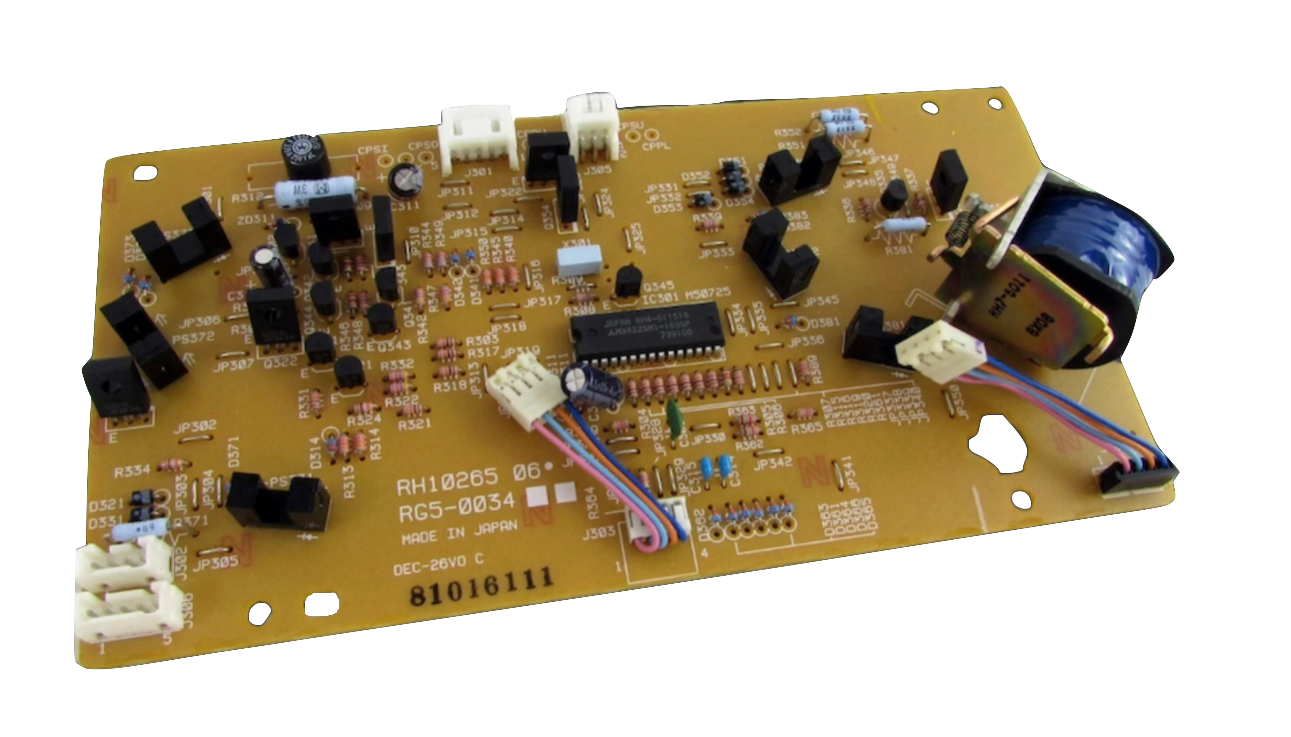 HP III/Si/4Si/4Si MX Paper Pickup PC Board Assembly, RG5-0034
