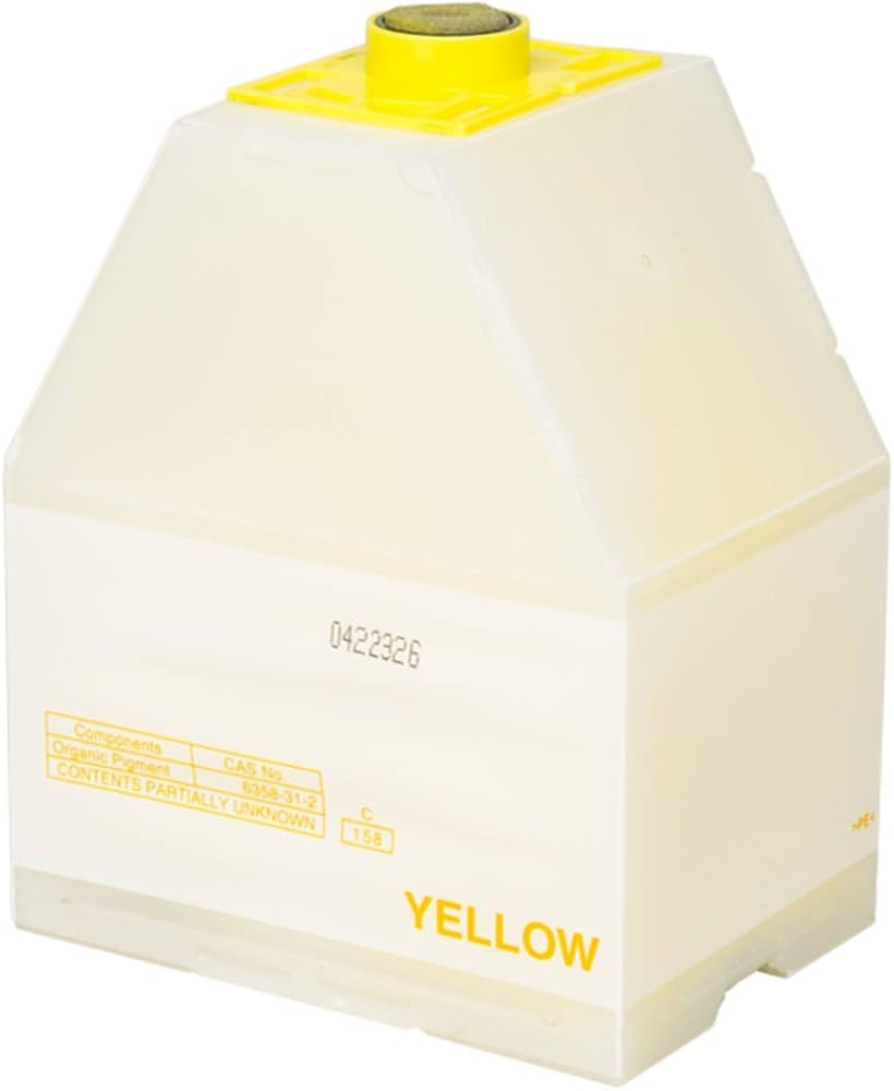 Ricoh AP3800C/CL7000 Type 105 Yellow Toner Cartridge, 885373
