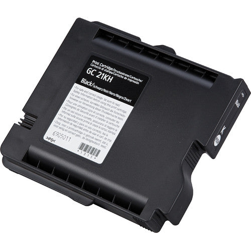 Ricoh GX5050N/GX7000 GC21KH High Yield Black Print Cartridge, 405536