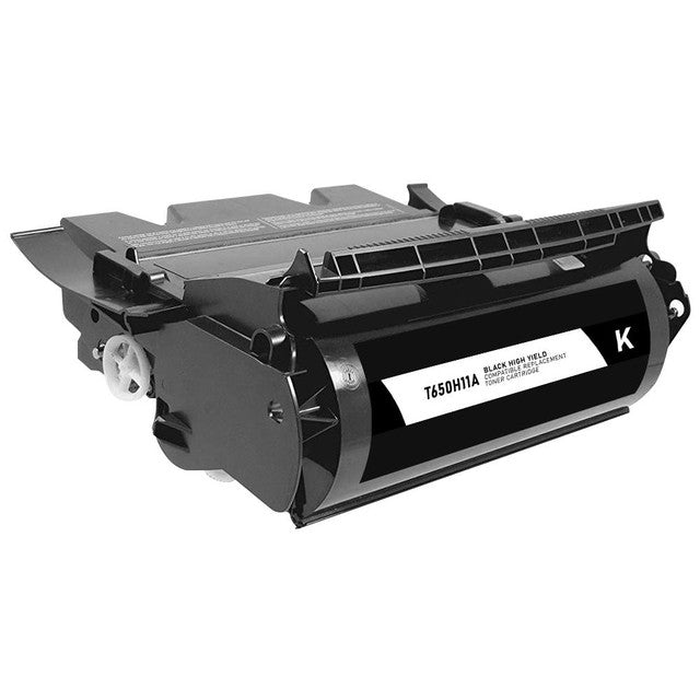 Lexmark T650 Toner Cartridge Black 25K High Yield, T650H11A