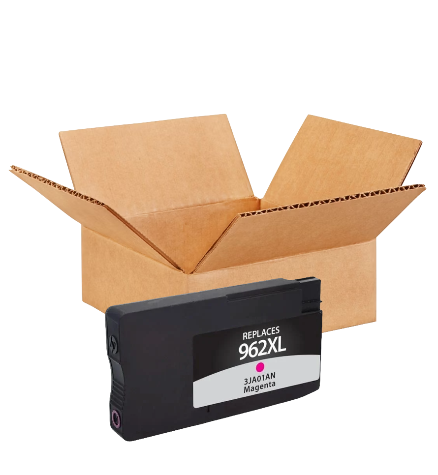 HP OfficeJet Pro 9010/9015/9020/9025 Magenta Ink Cartridge New Open Box, 3JA01AN