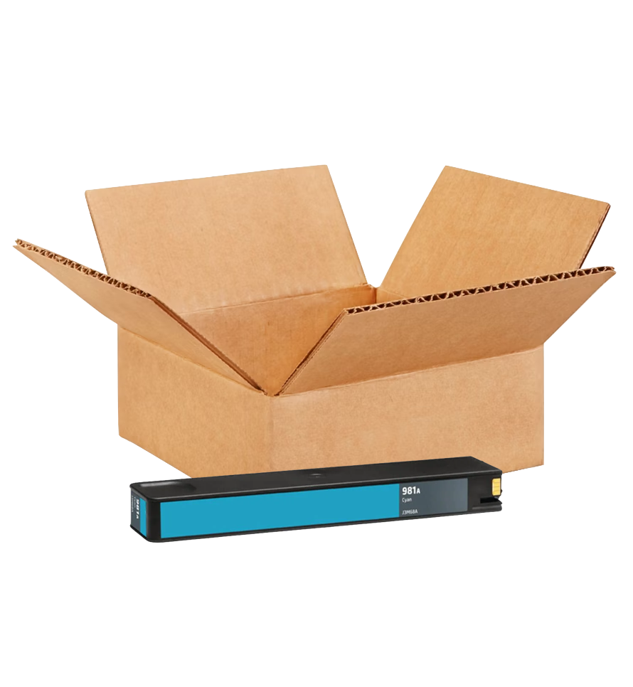 HP 981A InkJet Cartridge Cyan 6000 Yield New Open Box, J3M68A