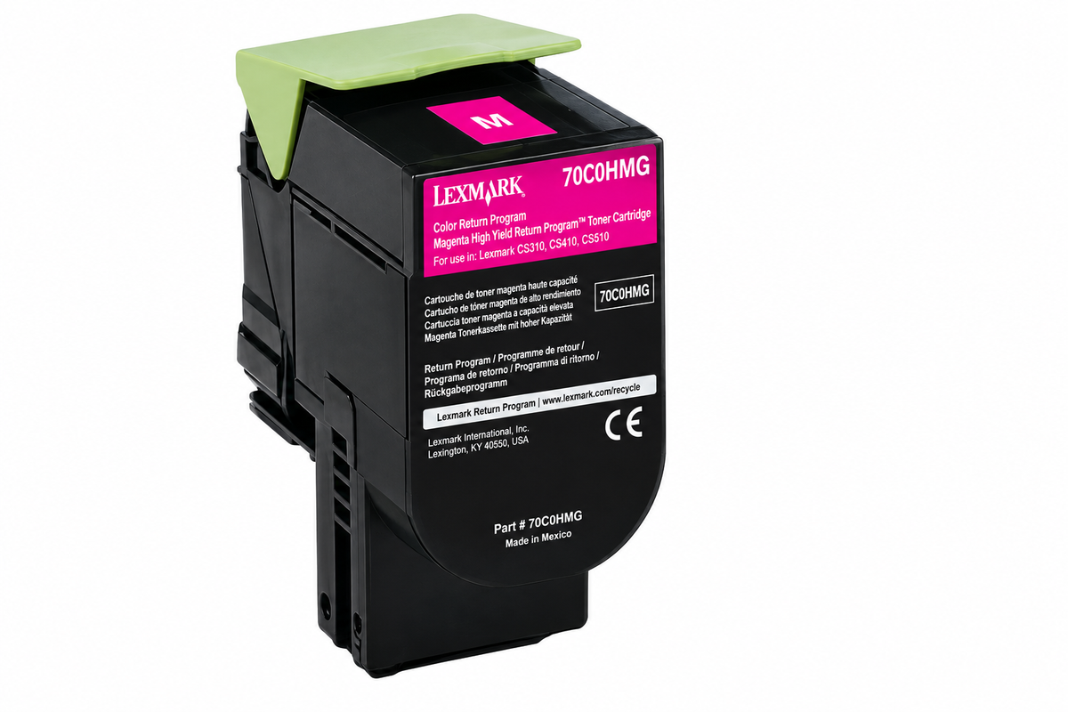 Lexmark CX410/CX510 3K Magenta Toner, 70C0HMG
