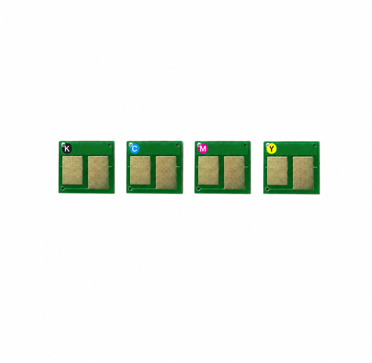 Canon 055H, LBP664cdw, MF741cdw, MF743cdw, MF745cdw Toner Chip CMYK 4 Pack