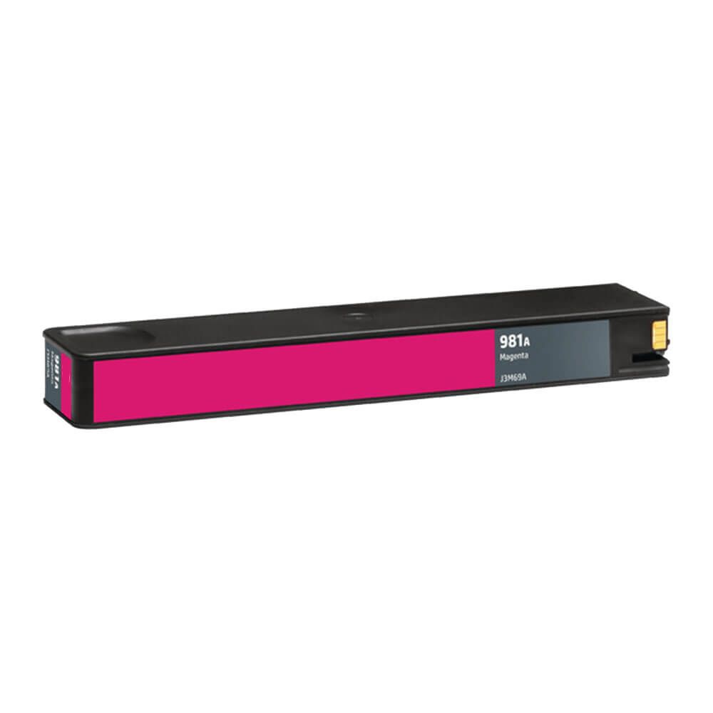 HP 981A Remanufactured InkJet Cartridge Magenta 6000 Yield, J3M69A