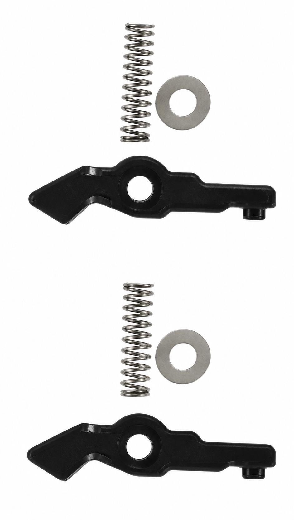 Lexmark C734n/C746n/T650dn/X652de/X654de/X656de/X792de Tray latch with spring, 40X4585