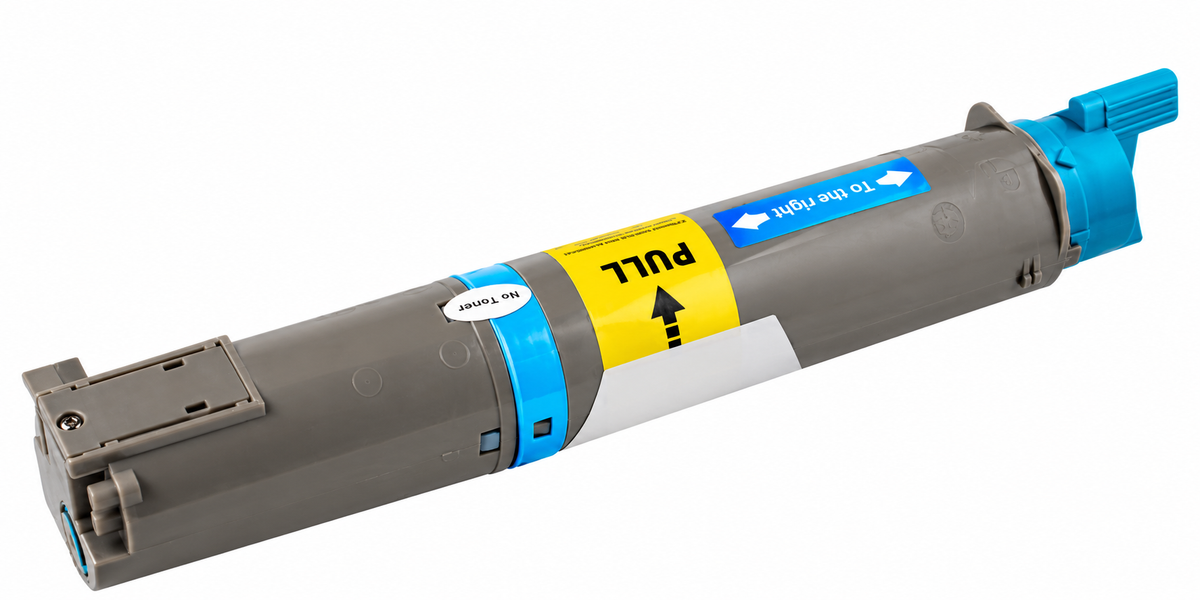 Okidata C3400N/3600N/3530 Cyan Toner Cartridge, 43459303