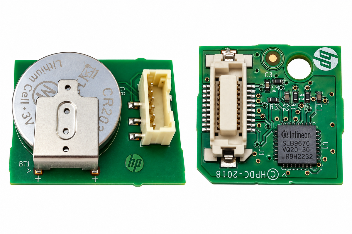 HP M406 M430 M455 M480 Island of Data IOD TPM Board 3PZ15-67908
