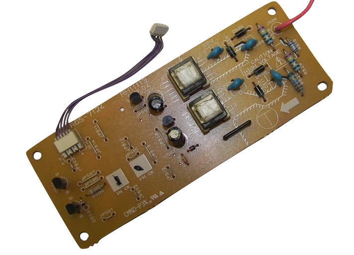 HP 2500/1500/2550/2820/2840 Sub-High Voltage Board, RG5-7124