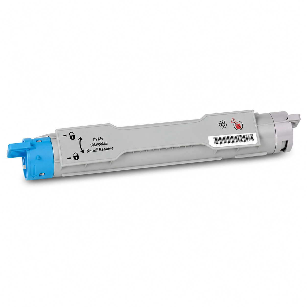 Xerox Phaser 6250 Standard Capacity Cyan Toner Cartridge, 106R668