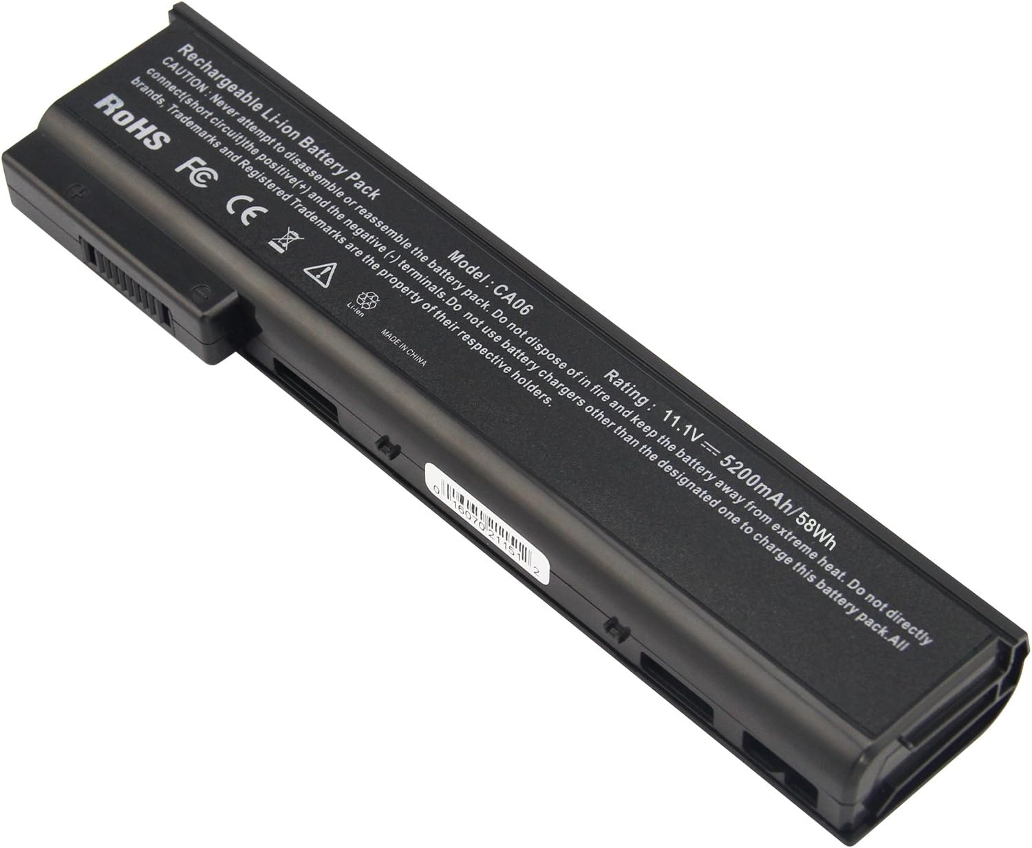 HP Battery Pack (Primary) - 6-Cell Lithium-ion (Li-Ion), 2.8Ah