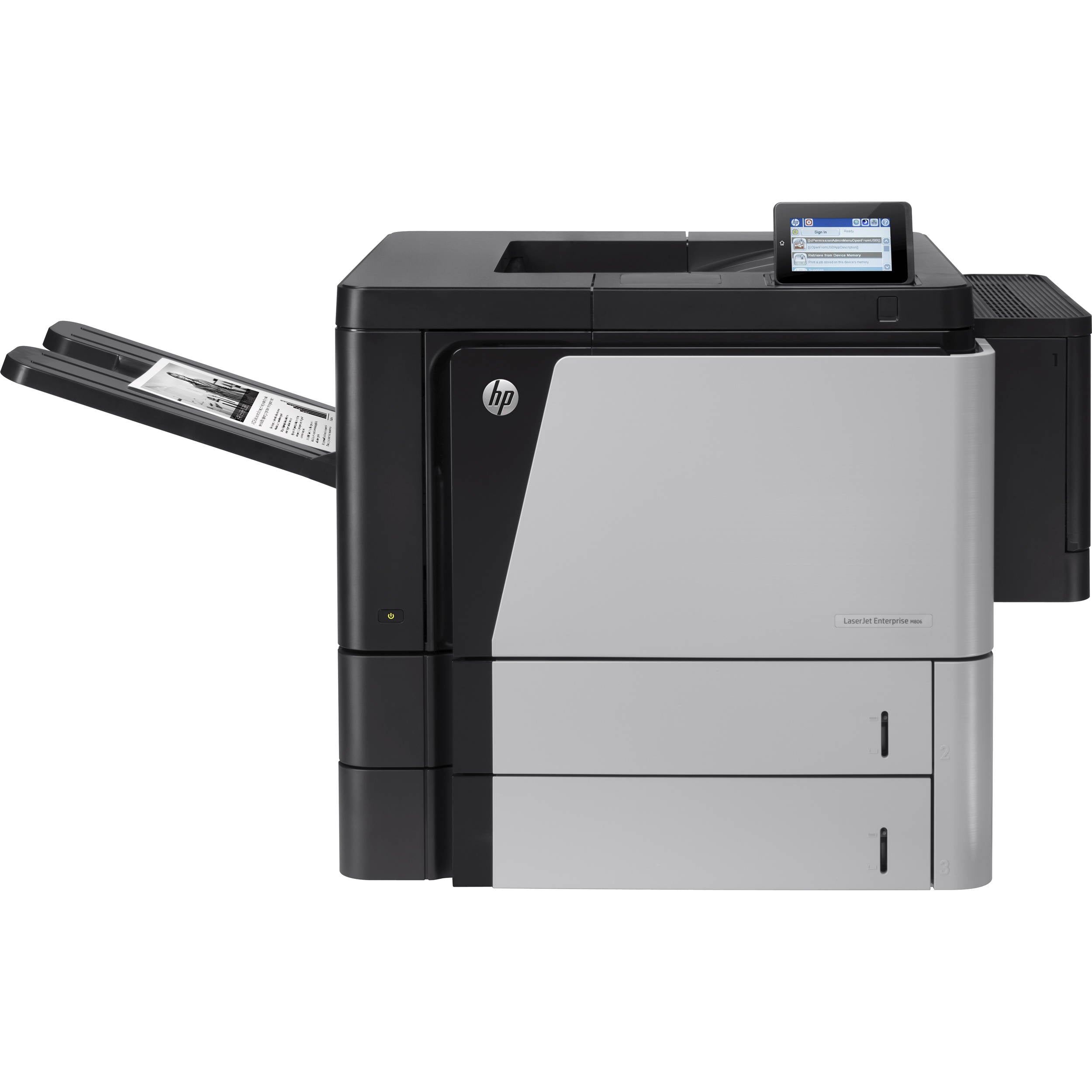 HP LaserJet Enterprise Black and White M806dn (Refurbished) CZ244A