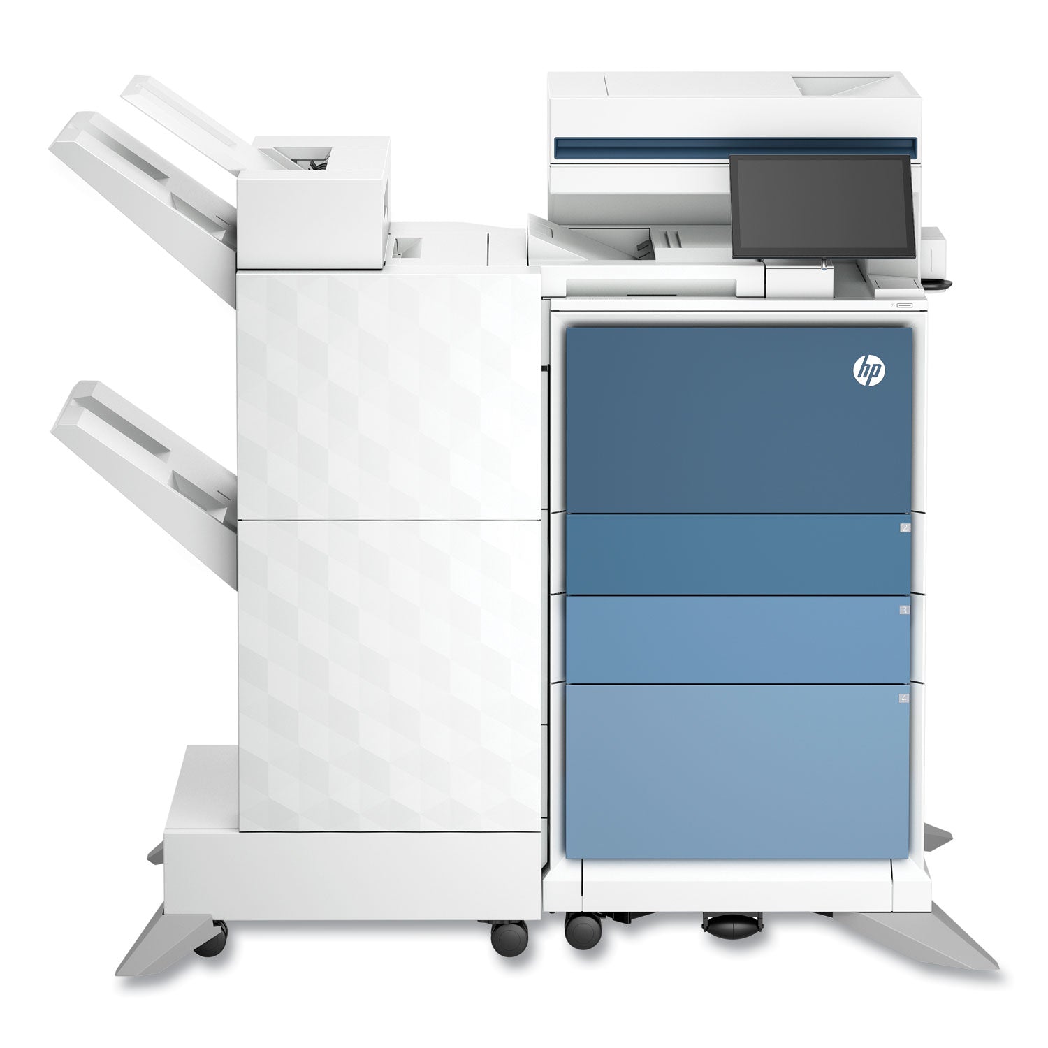 HP LaserJet Enterprise 6800zfw+ Wired Laser Multifunction Refurbished, 6QN38A