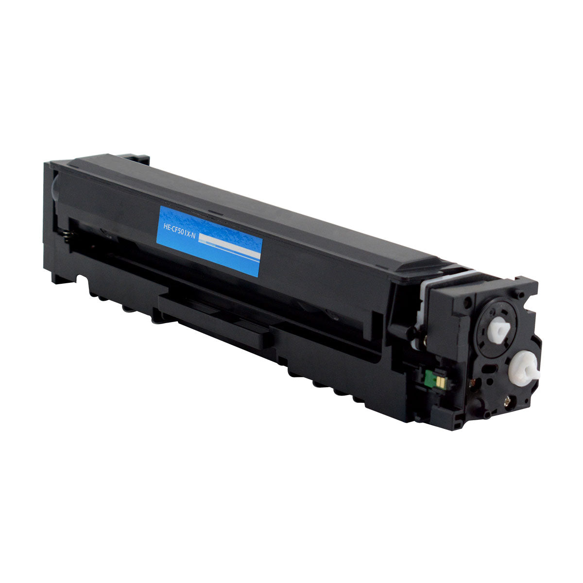 HP 202X Compatible Cyan 2.5K High Yield Toner Cartridge, CF501X