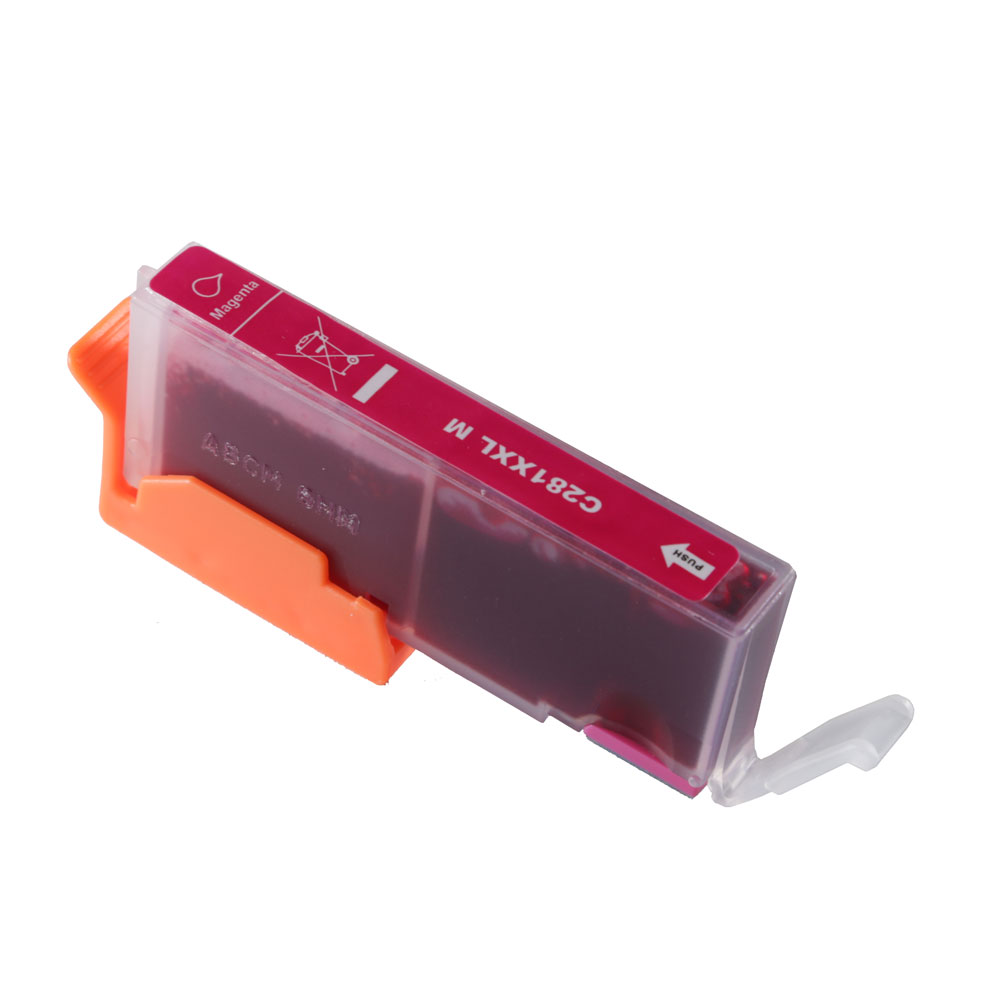 Canon CLI-281XXLM Remanufactured Magenta 11.7ml Extra High Yield InkJet Cartridge, 1981C001